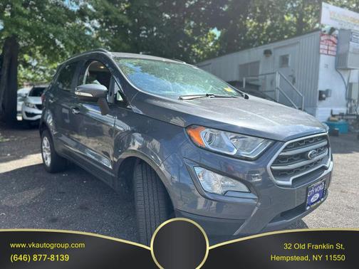 Smoke Metallic 2019 Ford EcoSport SE