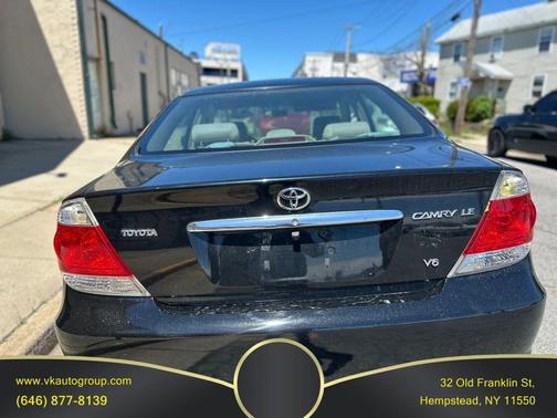 Black 2006 Toyota Camry LE V6