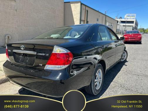 Black 2006 Toyota Camry LE V6