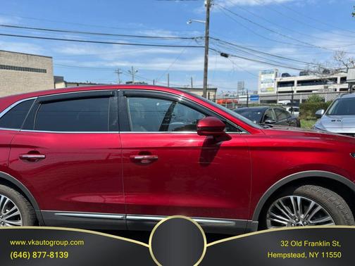 Ruby Red Metallic Tinted Clearcoat 2018 Lincoln MKX Reserve