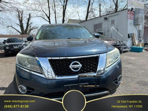 Arctic Blue Metallic 2013 Nissan Pathfinder SL