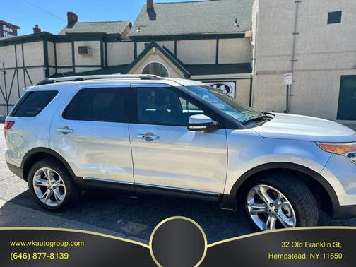 Ingot Silver Metallic 2013 Ford Explorer Limited