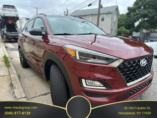 Gemstone Red 2019 Hyundai TUCSON Night