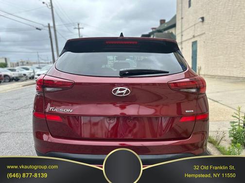 Gemstone Red 2019 Hyundai TUCSON Night