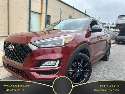 Gemstone Red 2019 Hyundai TUCSON Night