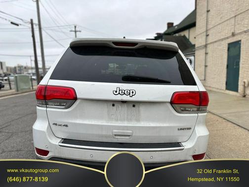 Bright White Clearcoat 2017 Jeep Grand Cherokee Limited