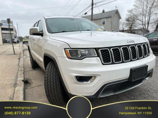 Bright White Clearcoat 2017 Jeep Grand Cherokee Limited