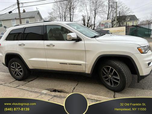 Bright White Clearcoat 2017 Jeep Grand Cherokee Limited