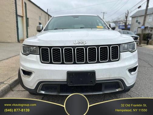Bright White Clearcoat 2017 Jeep Grand Cherokee Limited