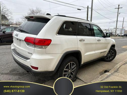 Bright White Clearcoat 2017 Jeep Grand Cherokee Limited