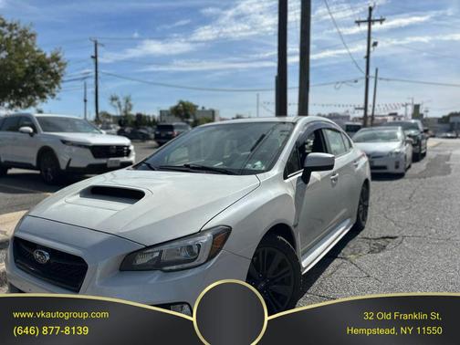 Crystal White Pearl 2015 Subaru WRX Limited