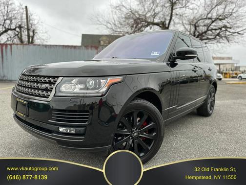 Black 2016 Land Rover Range Rover 3.0L Supercharged