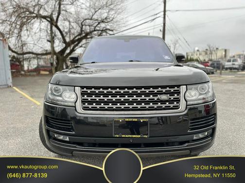 Black 2016 Land Rover Range Rover 3.0L Supercharged