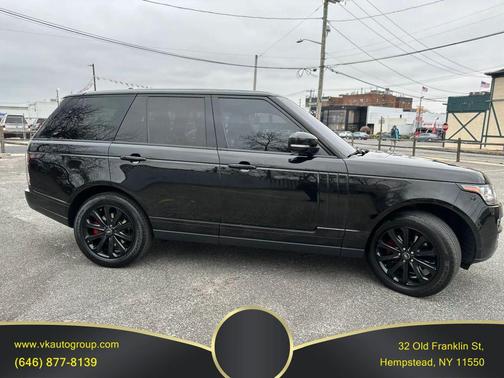Black 2016 Land Rover Range Rover 3.0L Supercharged