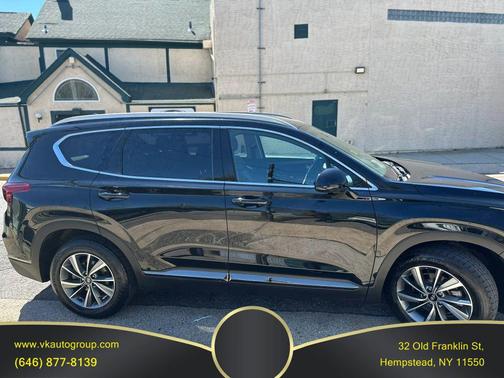 Twilight Black 2019 Hyundai SANTA FE SEL Plus 2.4