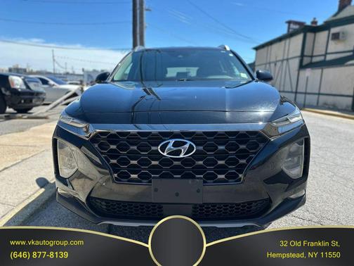 Twilight Black 2019 Hyundai SANTA FE SEL Plus 2.4