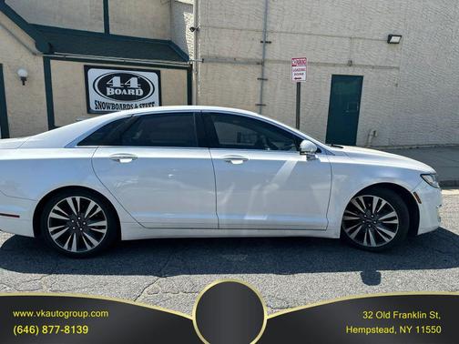 White Platinum Metallic Tri-Coat 2017 Lincoln MKZ Reserve I