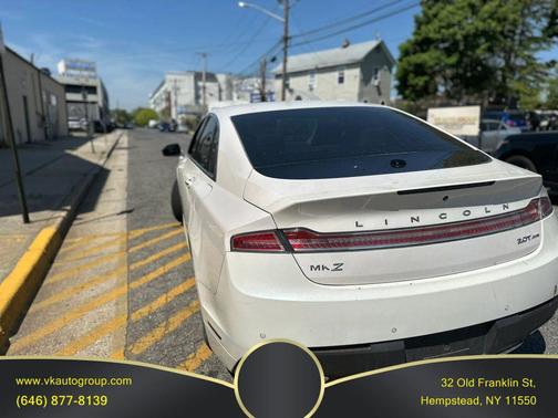 White Platinum Metallic Tri-Coat 2017 Lincoln MKZ Reserve I