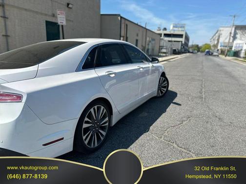 White Platinum Metallic Tri-Coat 2017 Lincoln MKZ Reserve I