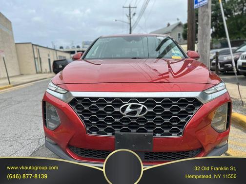 Lava Orange 2020 Hyundai SANTA FE SEL 2.4