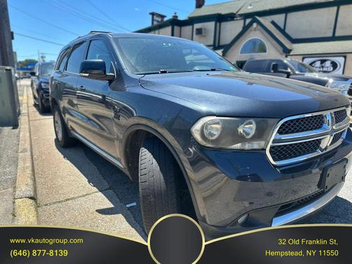 Maximum Steel Metallic Clearcoat 2012 Dodge Durango Crew