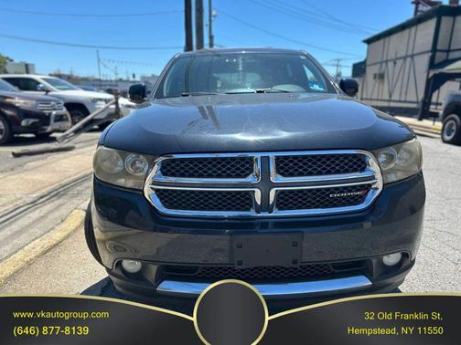 Maximum Steel Metallic Clearcoat 2012 Dodge Durango Crew