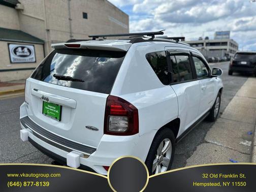 Bright White Clearcoat 2015 Jeep Compass High Altitude