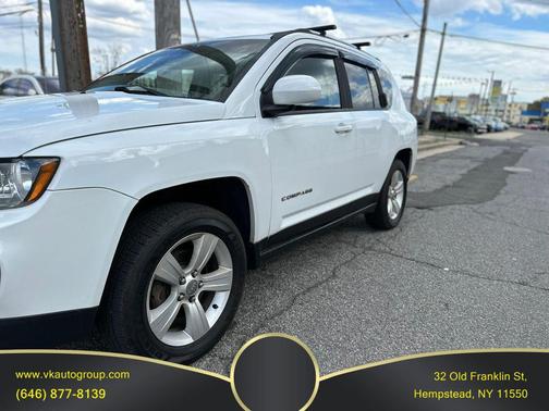 Bright White Clearcoat 2015 Jeep Compass High Altitude