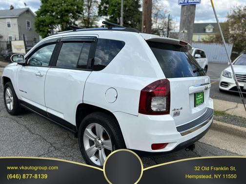 Bright White Clearcoat 2015 Jeep Compass High Altitude