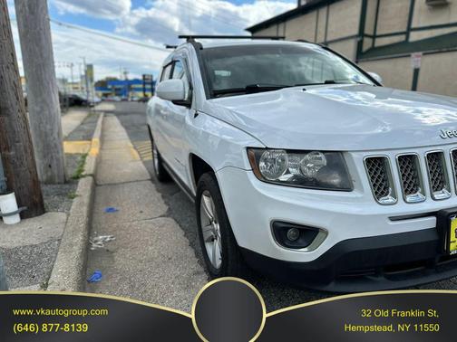 Bright White Clearcoat 2015 Jeep Compass High Altitude