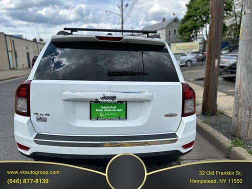 Bright White Clearcoat 2015 Jeep Compass High Altitude