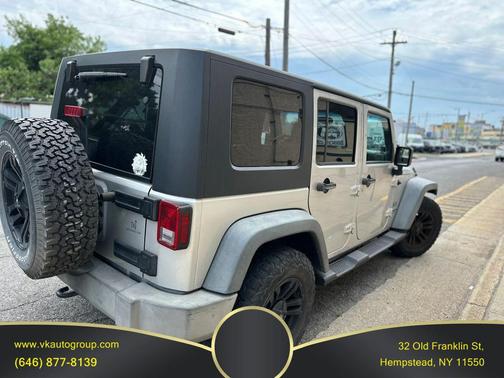 Black 2008 Jeep Wrangler Unlimited X