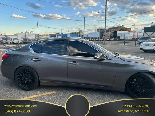 Graphite Shadow 2017 INFINITI Q50 3.0T Premium