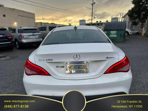 White 2018 Mercedes-Benz CLA 250 4MATIC