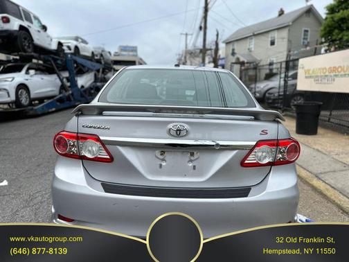 Classic Silver Metallic 2012 Toyota Corolla S