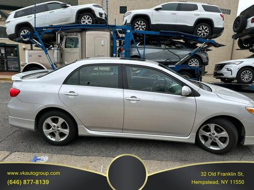Classic Silver Metallic 2012 Toyota Corolla S
