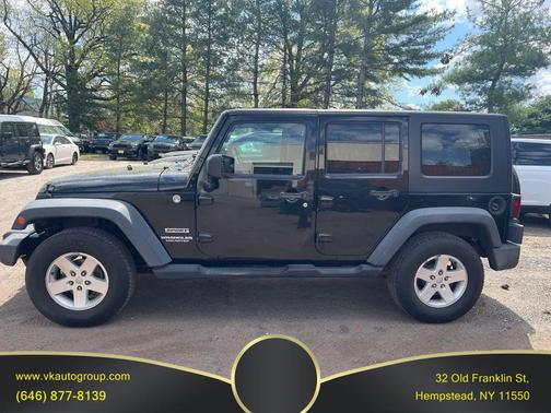 Black 2010 Jeep Wrangler Unlimited Sport