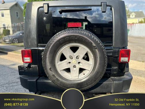 Black 2010 Jeep Wrangler Unlimited Sport
