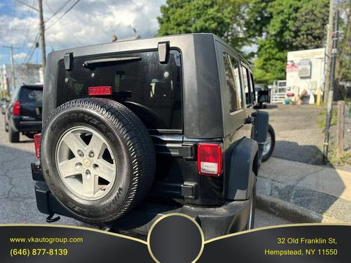 Black 2010 Jeep Wrangler Unlimited Sport