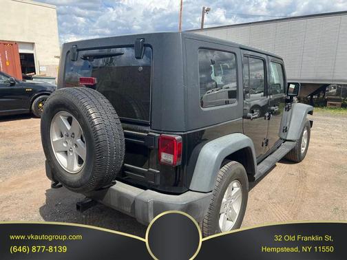 Black 2010 Jeep Wrangler Unlimited Sport