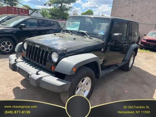 Black 2010 Jeep Wrangler Unlimited Sport