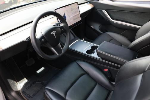 Deep Blue Metallic 2021 Tesla Model Y Long Range Dual Motor All-Wheel Drive