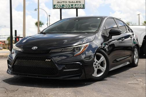 Black Sand Pearl 2020 Toyota Corolla XSE
