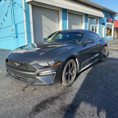 Carbonized Gray Metallic 2023 Ford Mustang EcoBoost Premium