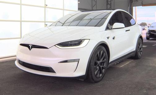 Pearl White Multi-Coat 2022 Tesla Model X Base