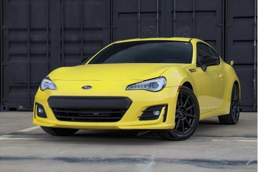 2017 Subaru BRZ Series. Yellow