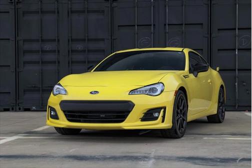 2017 Subaru BRZ Series. Yellow