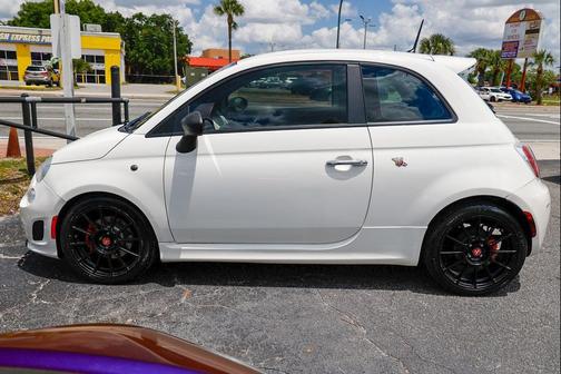 Bianco (White) 2015 FIAT 500 Abarth