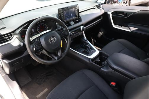 Super White 2021 Toyota RAV4 LE