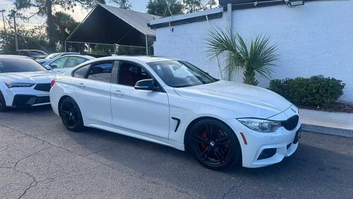 WHITE 2017 BMW 430 Gran Coupe i